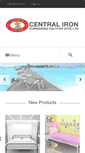 Mobile Screenshot of centraliron.com